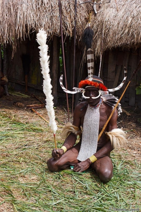 Один из старейшин племени куку-куку