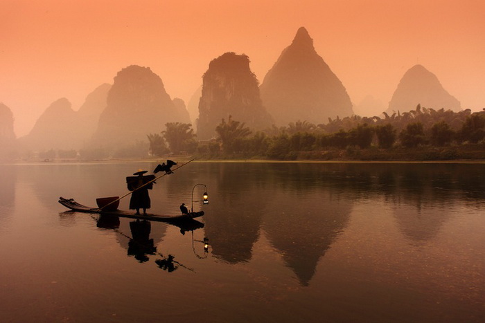 Живописные пейзажи реки Ли (Китай)