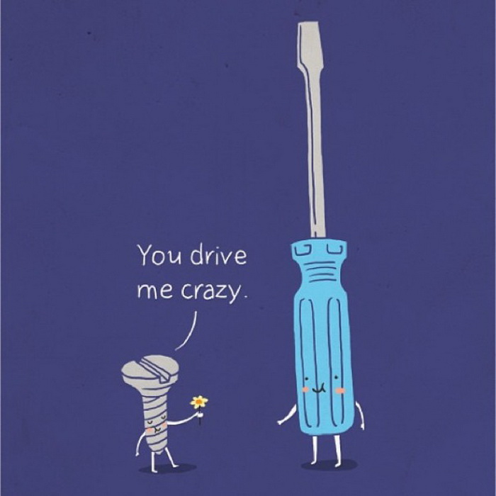 Карикатура на песню Бритни Спирс You drive me crazy