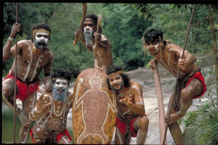 Манджилджара - дикие австралийские аборигены | Фото: repin.info