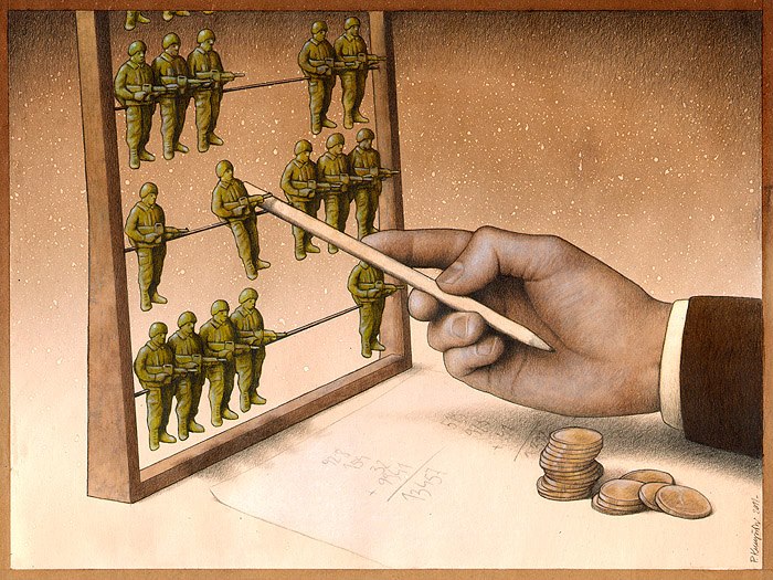 Карикатуры Павла Кучински, посвященные экономике и политике