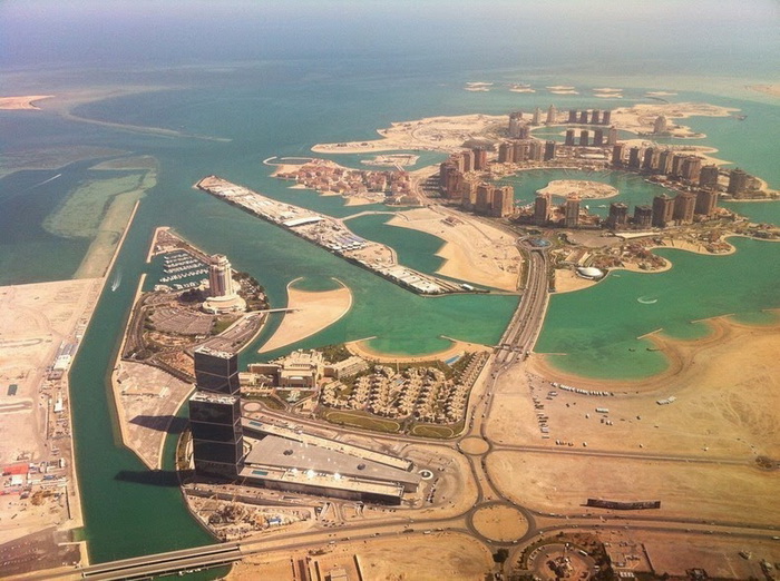 Искусственный остров Жемчужина Катара