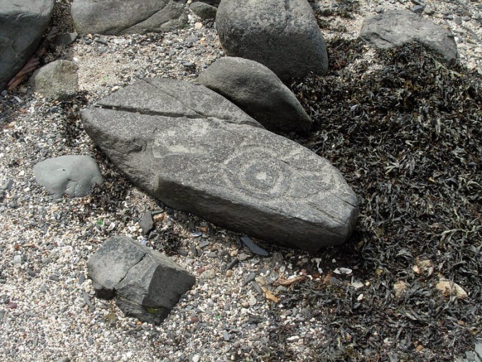 Древние петроглифы на Аляске