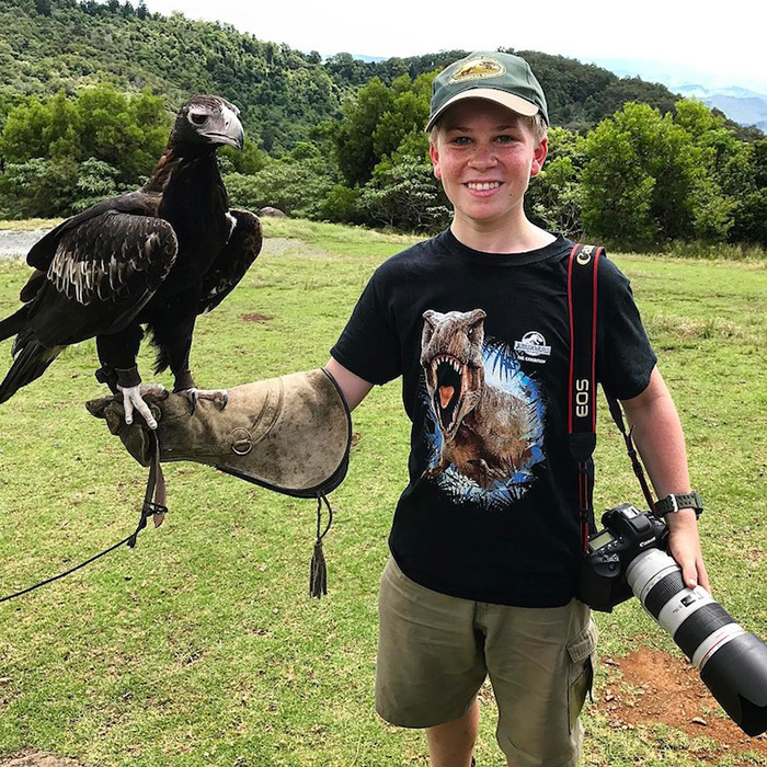 Роберт Ирвин - 13-летний фотограф дикой природы.