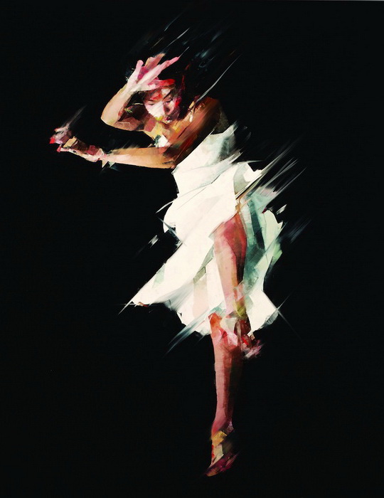 Танцовщицы на картинах Саймона Бирча (Simon Birch)