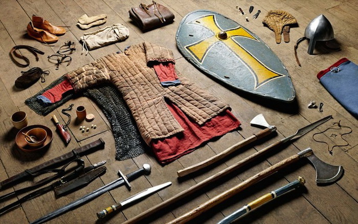 Битва при Гастингсе. 1066 г. Экипировка телохранителя короля. Фотопроект Тома Аткинсона (Thom Atkinson)