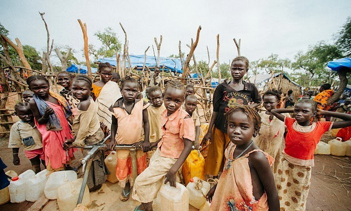 Йида - лагерь для беженцев в Южном Судане