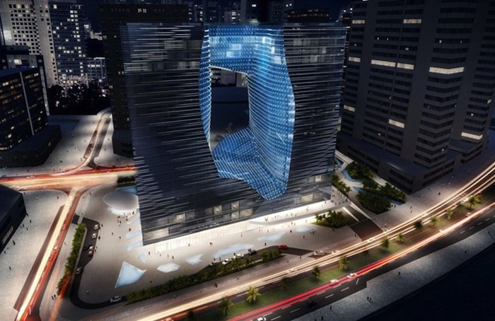 Торгово-офисный центр Opus Office Tower от архитектора Захи Хадид (Дубай)