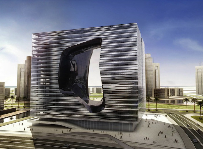 Торгово-офисный центр Opus Office Tower от архитектора Захи Хадид (Дубай)