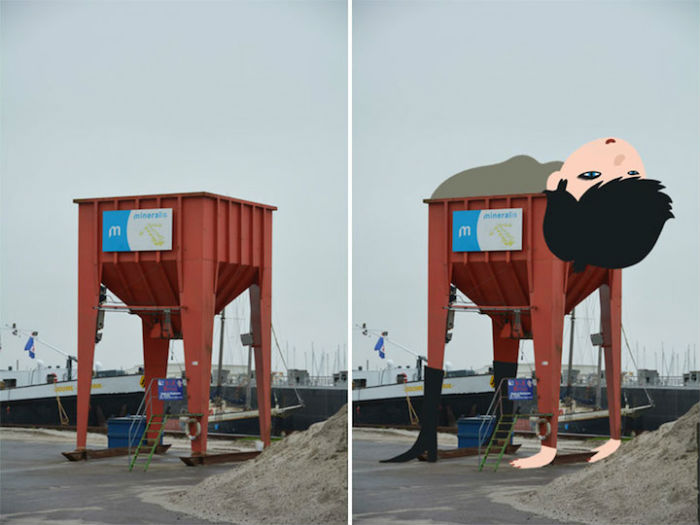 Голландская художница Тинеке Мейринк (Tineke Meirink) умеет разглядеть необычное в обыденном