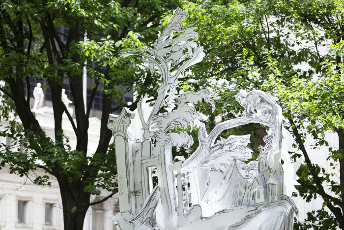 Экспозиция, на которой будут представлены три инсталляции нью-йоркского скульптора, продлится до начала сентября