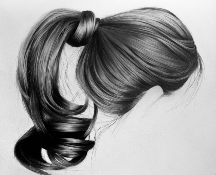 О волосах и не только: проект «Hair Studies» от  американской художницы