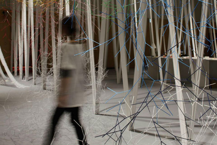 На ежегодной выставке DesignTide, проходившей в Токио в 2010 году, инсталляция француженки была показана впервые