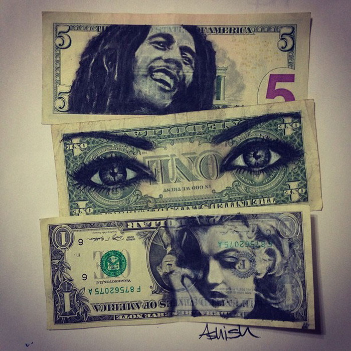 Купюры краской. Нарисованный доллар. Деньги рисунок. Доллар арт. Доллар рисунок.