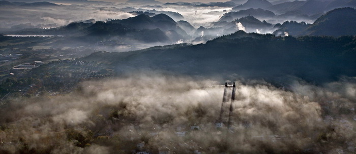 впечатляющие фотографии с высоты птичьего полета от Matjaz Cater