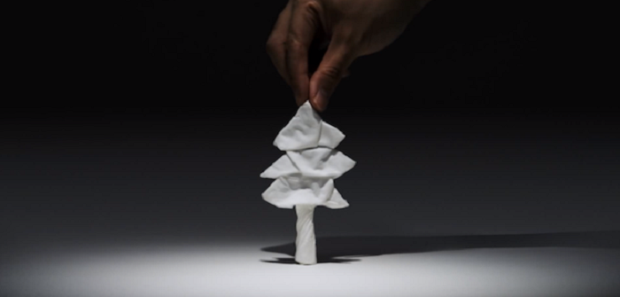 Елочка - оригами