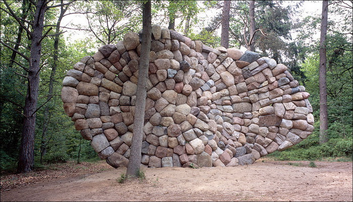Chris Booth: каменные скульптуры