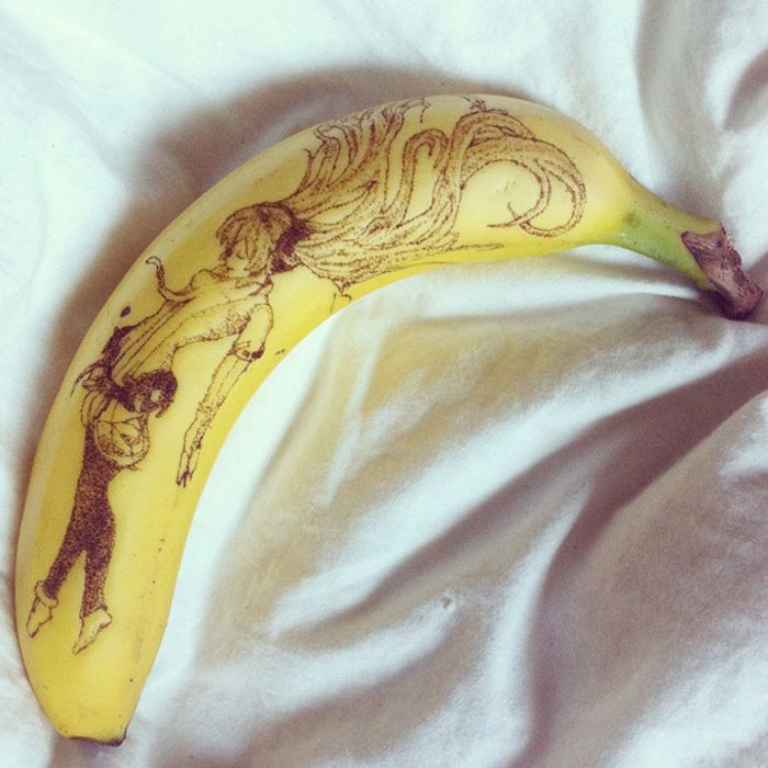 Daisuke Skagami: разрисованный банан