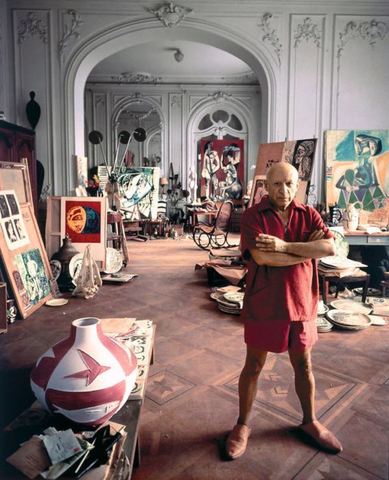 Пикассо в мастерской