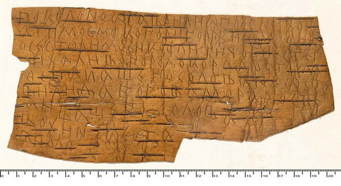 birch bark letter 497