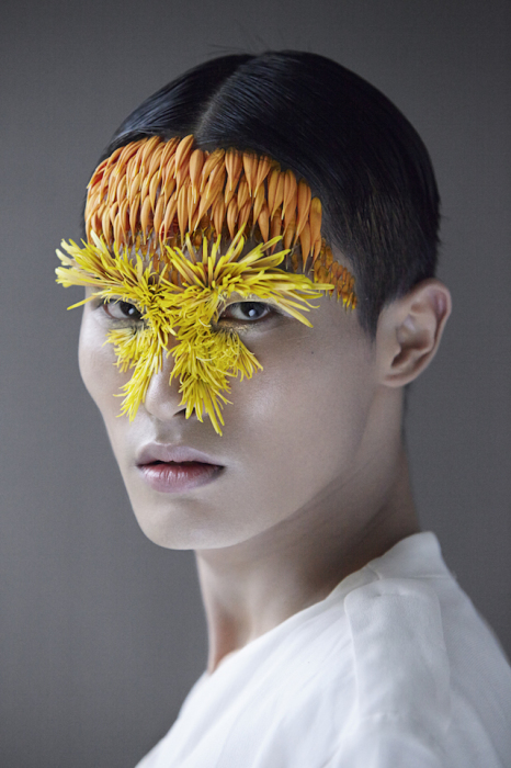 Цветочные маски от Duy Anh Nhan Duc.
