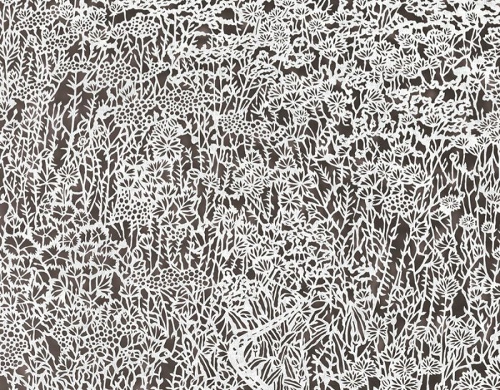 Вырезанные из рисовой бумаги потрясающие картины от художницы из Гонконга.