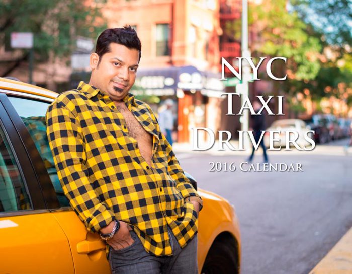 New York City Taxi Drivers Calendar 2016.