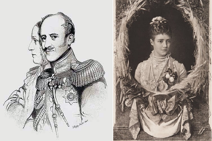 Александр Бенкендорф и его супруга Елизавета Бибикова.