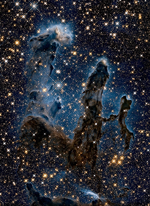 Снимок с телескопа Хаббл, опубликованных 5 января 2015 года.