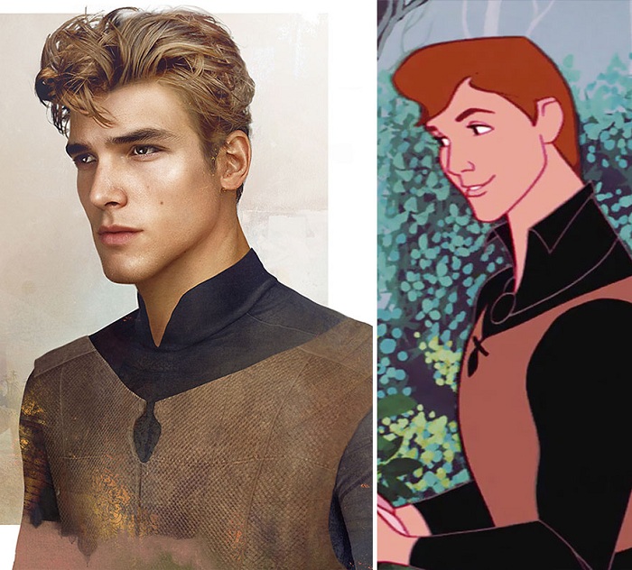 Как бы выглядел принц Phillip, будь он реальным персонажем.