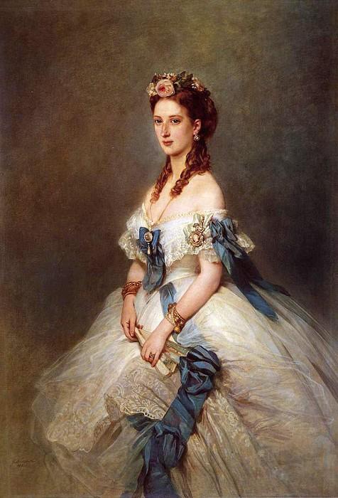 Портрет Александры, принцессы Уэльской. 1864 год.