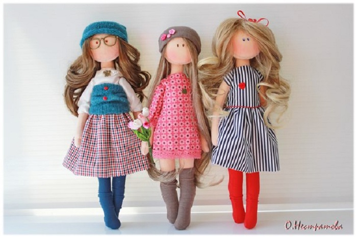 Интерьерные куклы Caramelka Dolls