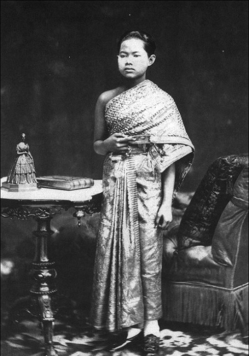 Королева Сунанда Кумарираттана, жена короля Сиама Рама V. | Фото: storyfiles.blogspot.ru.