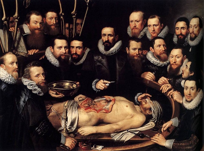 Урок анатомии. Рембрандт. | Фото: disgustingmen.com.