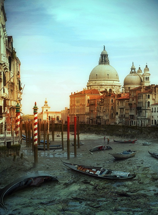 «Высохшая» Венеция.