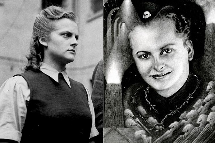 Ирма Грезе - надзирательница нацистских лагерей смерти.