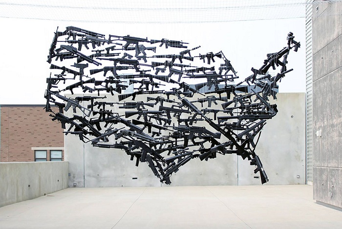 Инсталляции «Gun country».
