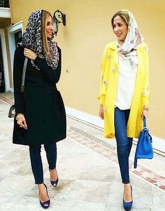 Современные иранские модницы| Фото: ic.pics.livejournal.com.