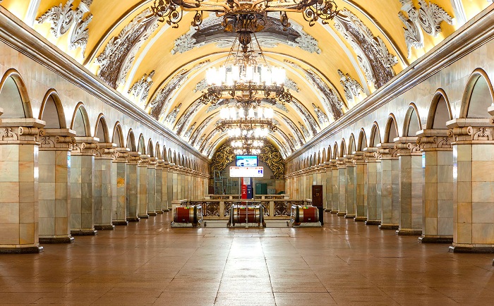 Станция метро в Москве. | Фото: weatlas.com.
