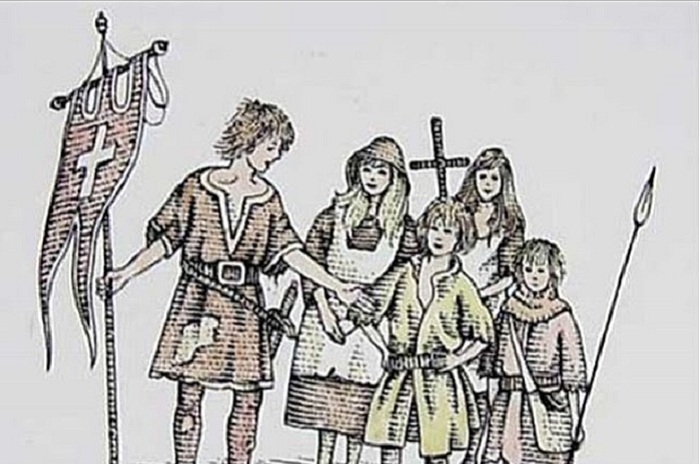 В 1212 год был совершен детский крестовый поход.