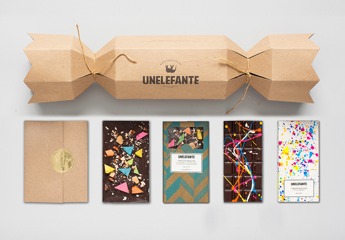 Креативный шоколад от UNELEFANTE.