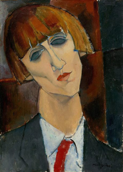 Мадам Кислинг. 1917 г. Автор: Amedeo Modigliani.
