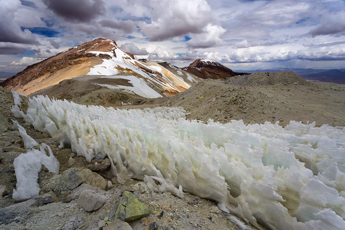 Соляная долина Уюни в Боливии.