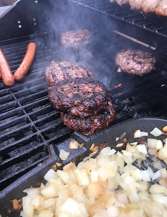 Каждые два дня родители готовят мясо.