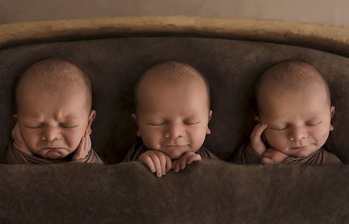 Фотографии новорожденных от Ребекки Колефакс.