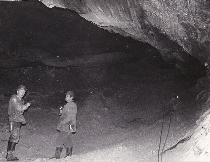 Размеры шахты поражают. Фотография из личного архива шахтера Игоря Челышева.