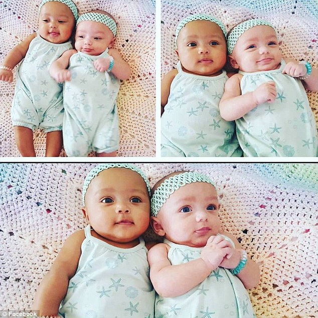 Увидительные девочки - шанс рождения разнорасовых близнецов - всего 1 на 500 случаев.