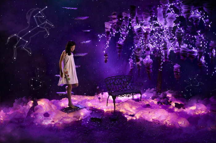 Фиолетовый мир: волшебство на каждом шагу.
