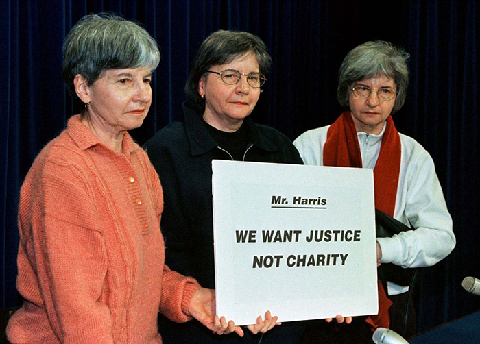 *Мы хотим справедливости, а не благотворительности*.