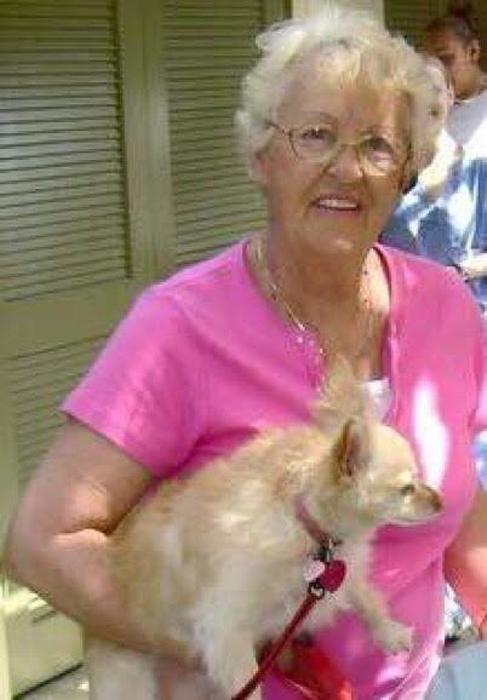 Бабушка и ее любимица Патси.